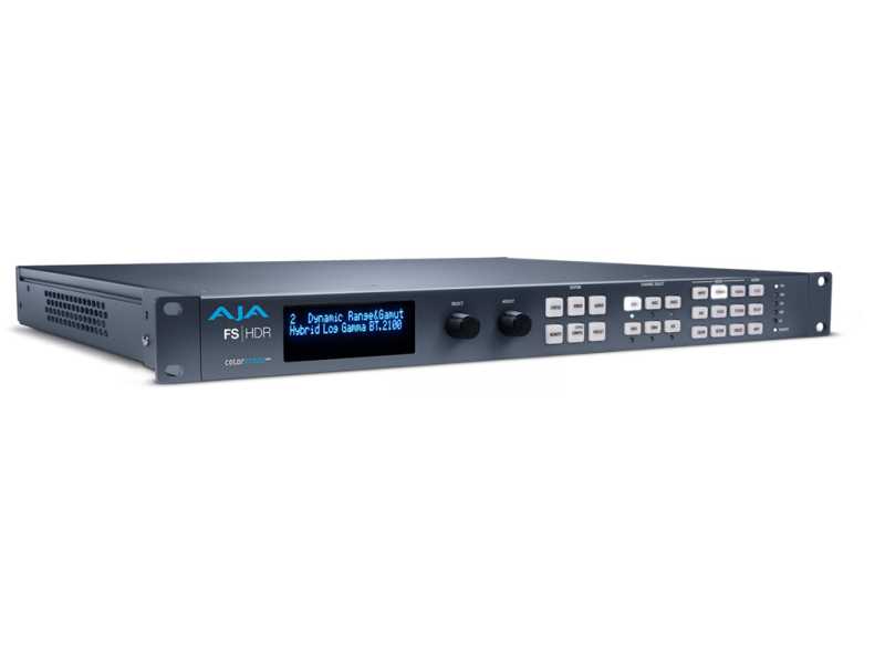 AJA FS-HDR, Frame Synchronizer und Konverter HDR & SDR AJA FS-HDR, Frame Synchronizer und Konverter HDR & SDR